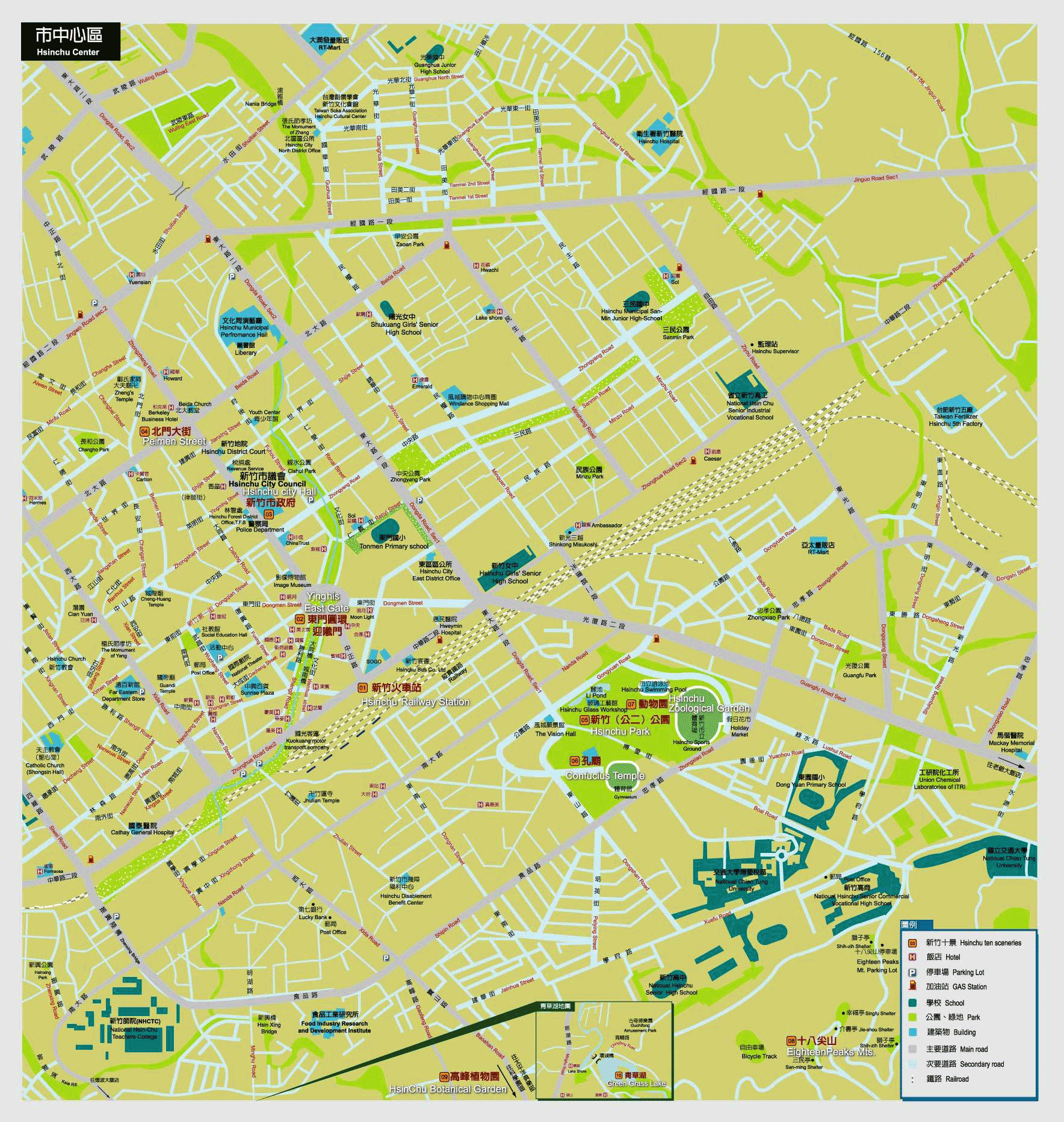 Hsinchu City Map - Hsinchu Taiwan • mappery