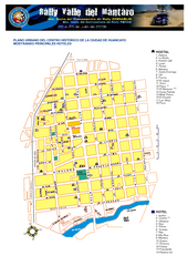 Huancayo Center Map