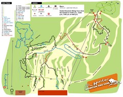 Hunter Mountain Bike Park Map