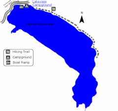 Hyrum State Park Map