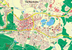 Ilmenau City Map