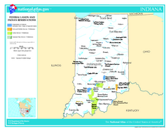 Indiana - Federal Lands and Indian Reservations...