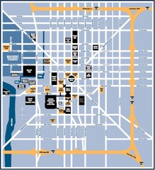 Indianapolis Tourist Map