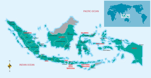 Indonesia Overview map