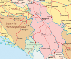 Interrail  on Interrail Routes For Serbia Map