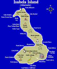 Isla Isabela Tourist Map