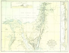 Israel and Sinai Map