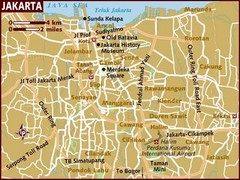 Jakarta Citty Map