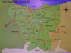 Jakarta City Map