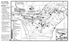 Jay Cooke State Park Summer Map