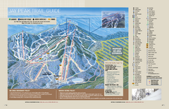 Jay Peak Ski Trail Guide Map