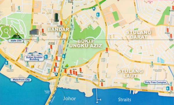 Street Map Johor Bahru