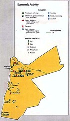 Jordan Economic Activity Map