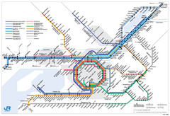 Kansai Regional Subway Map