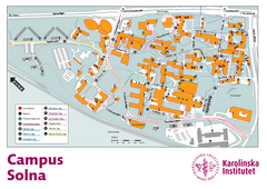 Karolinska Institute Solna Campus Map