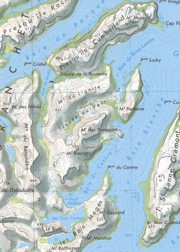 Kerguelen Islands Map