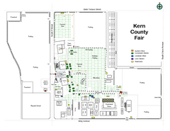Kern County Fair Map