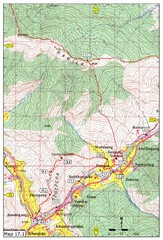 Khasadrapchu to Thimphu trail pt 1 Map