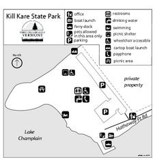 Kill Kare State Park map
