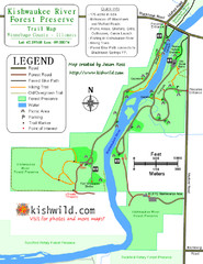 Kishwaukee River Forest Preserve Map