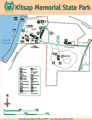 Kitsap Memorial State Park Map