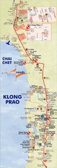 Klong Prao, Koh Chang Guide Map