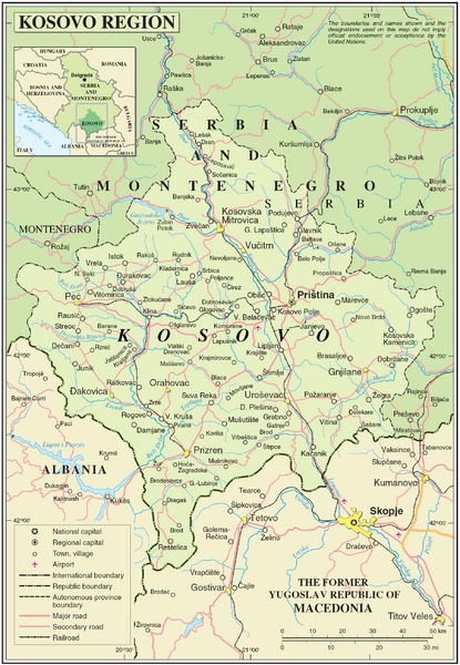 View LocationView Map. click for. Fullsize Kosovo Map