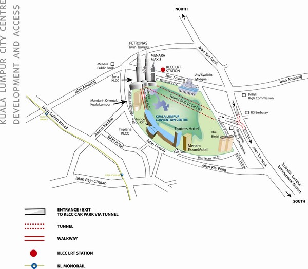 Kuala Lumpur Tourist Map