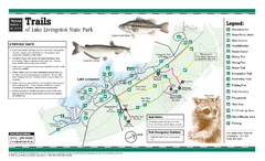 Lake Livingston, Texas State Park Trail Map