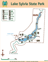 Lake Sylvia State Park Map