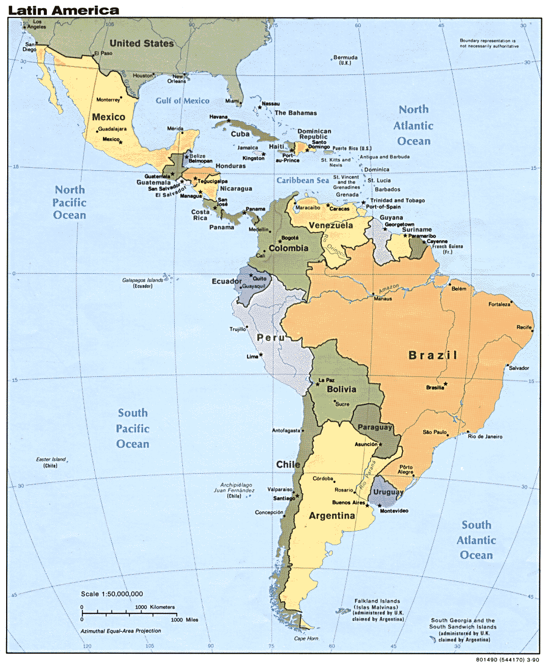 latin-america-map-latin-america-mappery