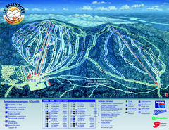 Le Valinouet Ski Trail Map