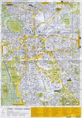 Leipzig Tourist Map