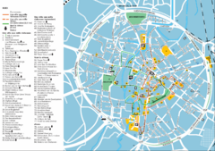 Leuven Tourist Map