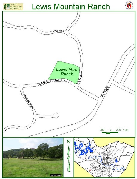 Lewis Mountain Ranch Map