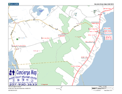 Lincolnville, Maine, USA Map