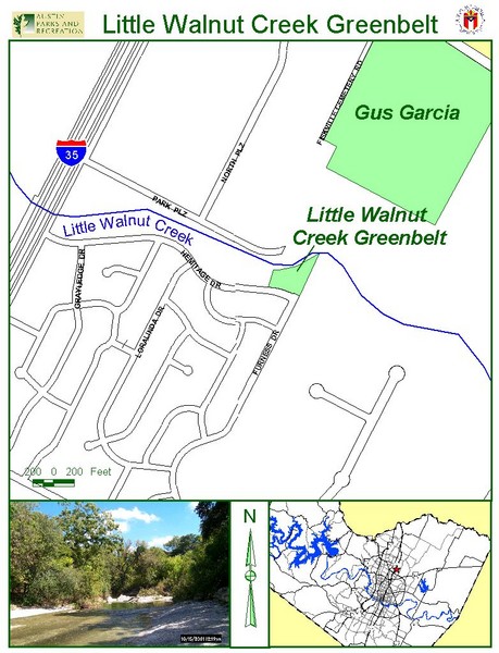Little Walnut Creek Map