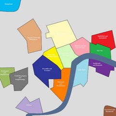 London Attraction and Tourist Map