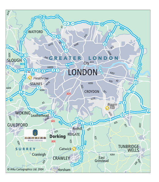 London Map Uk