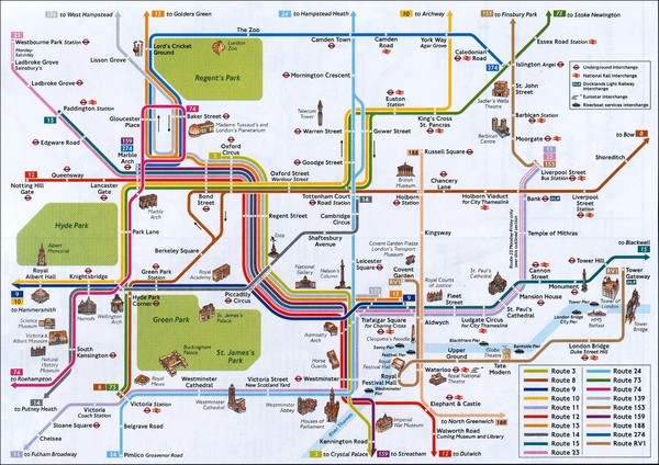 London Tube Map - London • mappery