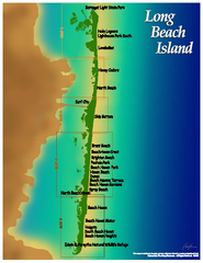 Long Beach Island, New Jersey Map