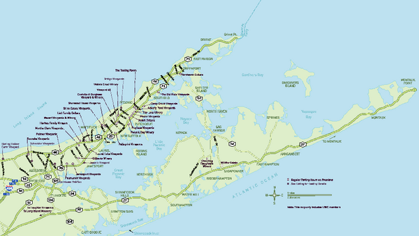 View LocationView Map. click for. Fullsize Long Island Wineries Map