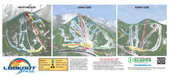 Lookout Pass Ski Trail Map