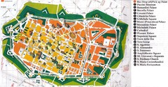 Lucca Italy Tourist Map