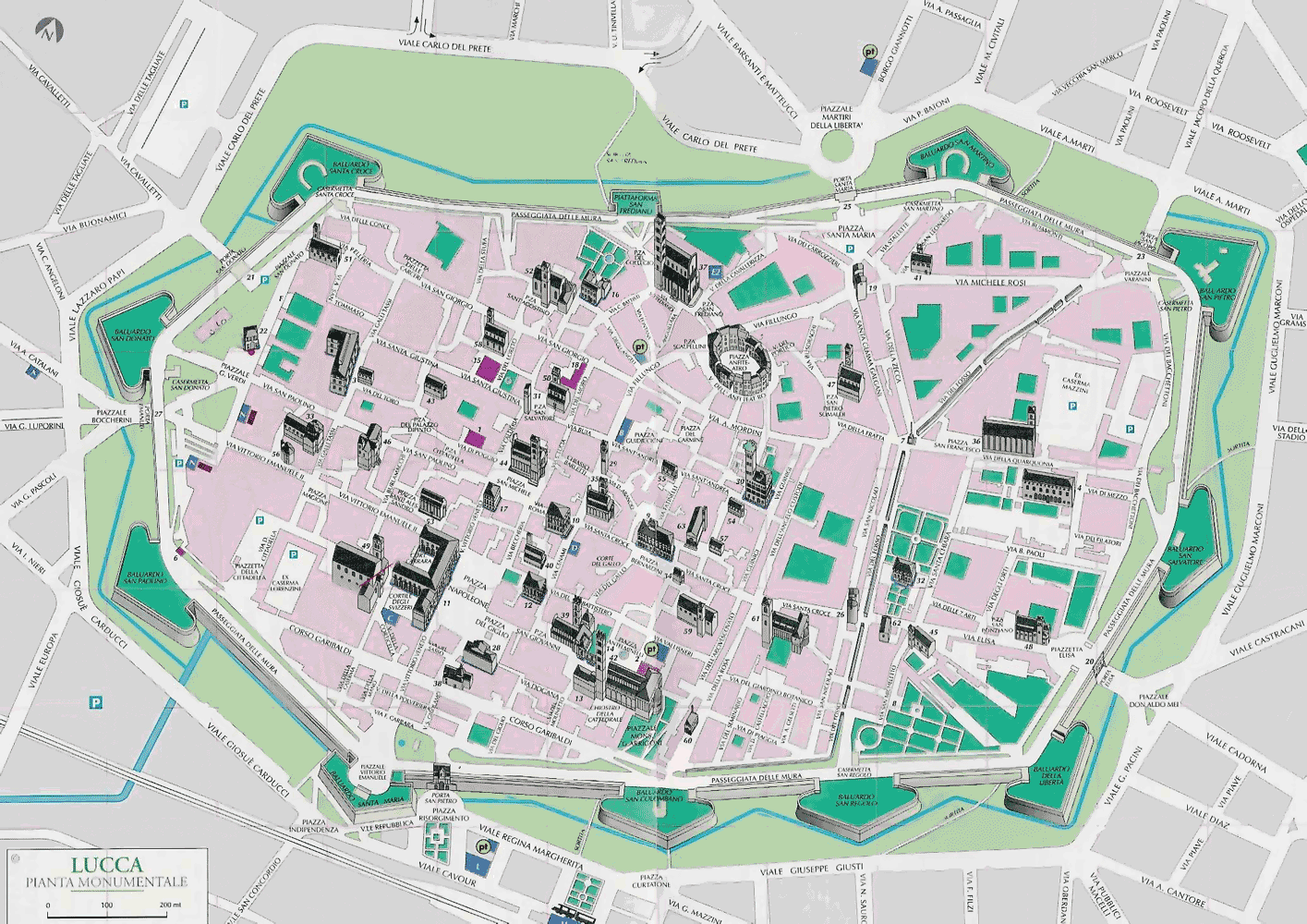 lucca-tourist-map-lucca-italy-mappery