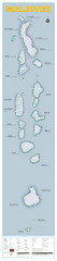 Maldives Overview Map