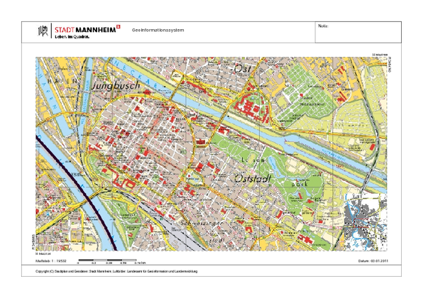 Mannheim Map