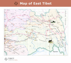 Map of East Tibet X
