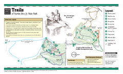 Martin Dies Jr., Texas State Park Trail Map