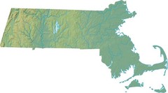 Maryland Relief Map
